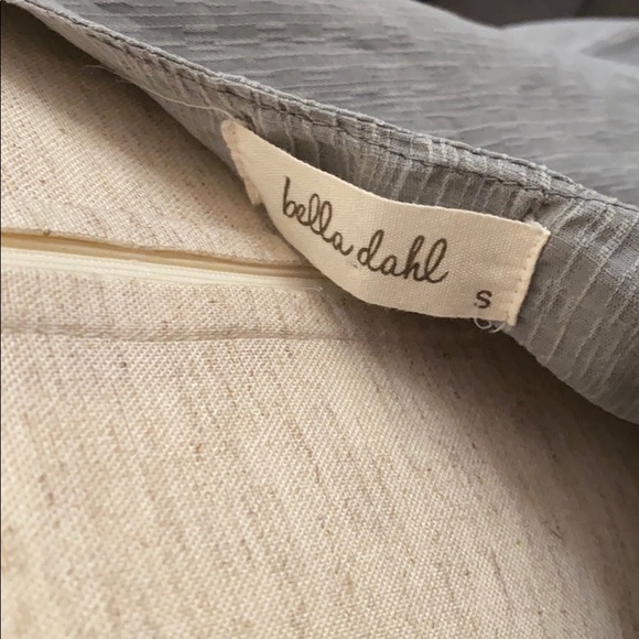 Bella Dahl gray tank top - Picture 4 of 4